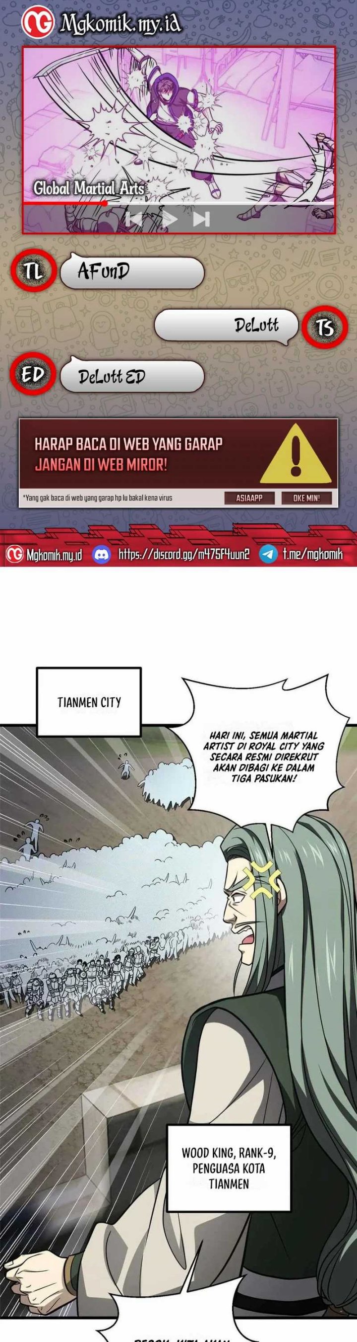 Global Gao Wu (Global Martial Arts) Chapter 293 Gambar 1